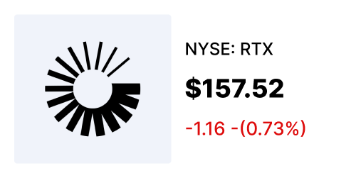 RTX stock card